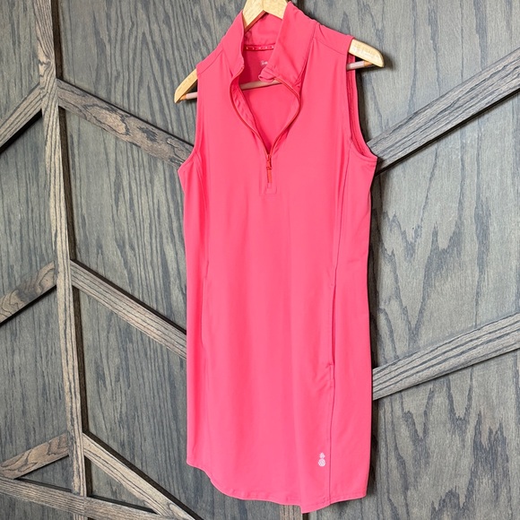 NWOT 🪸 Tommy Bahama Coral Collared Dress - Picture 3 of 7